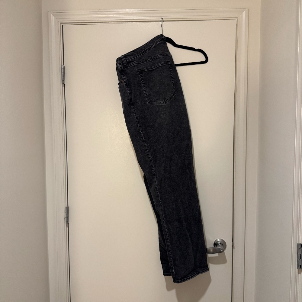 Abercrombie & Fitch Curve Love '90s Straight Ultra High Rise